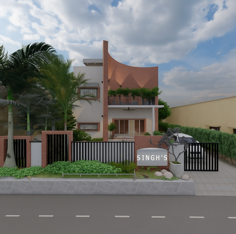 Priya Exterior with houses copy